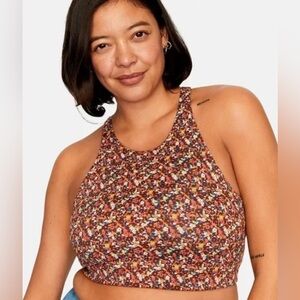 Outdoor Voices Floral Tech Sweat
Move Free Crop Top